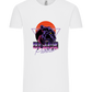 Retro Panther 4 Design - Comfort Unisex T-Shirt_WHITE_front
