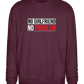 No Girlfriend No Problem Design - Comfort Essential Unisex Sweater_BORDEAUX_front