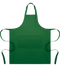 Adjustable Kitchen Apron with Pockets_DARK GREEN_front