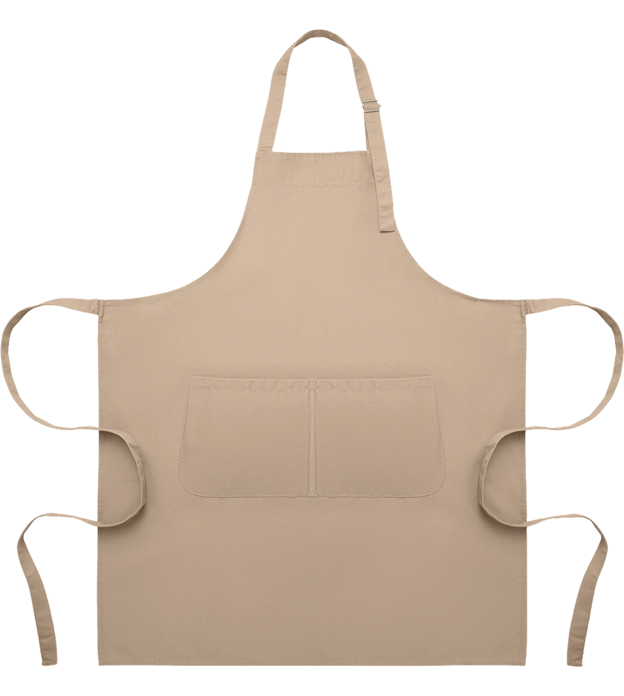 Adjustable Kitchen Apron with Pockets_ROPE_front
