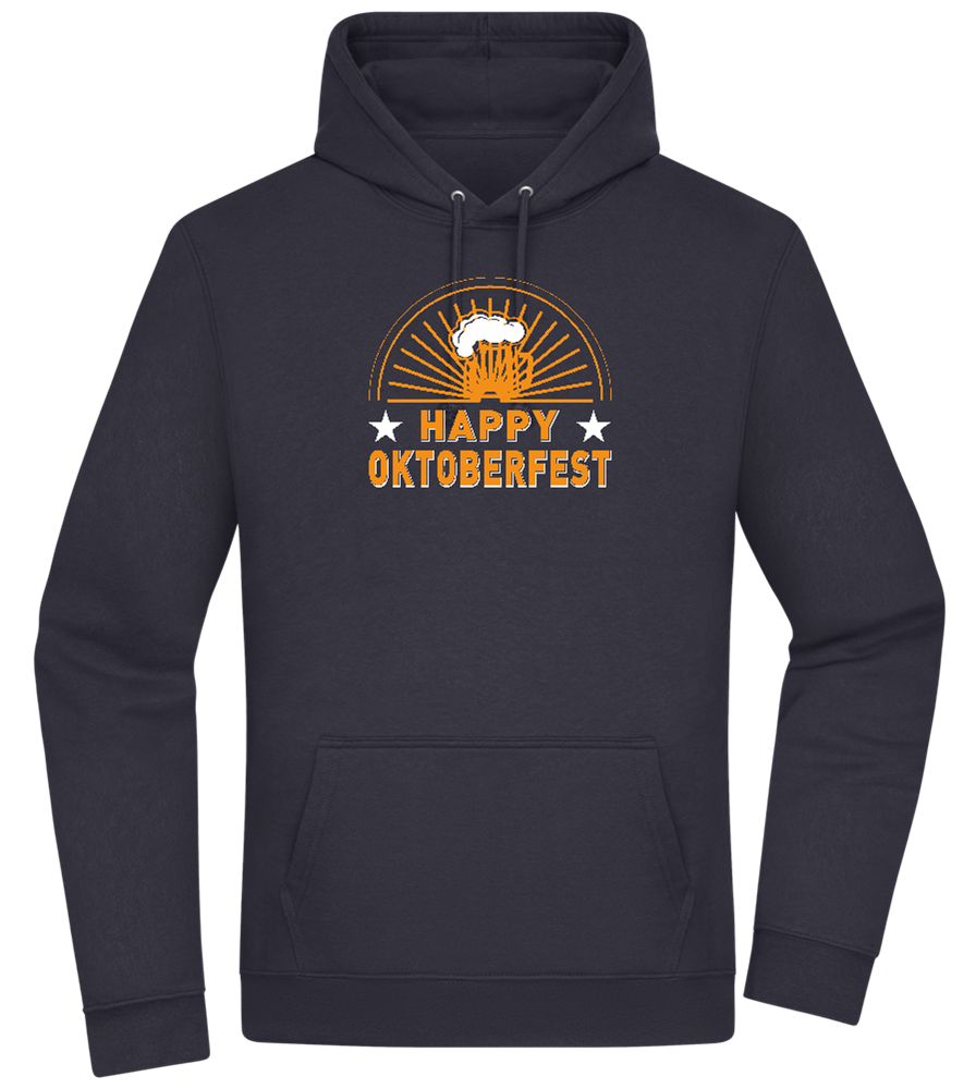 Happy Oktoberfest Design - Premium Essential Unisex Hoodie_FRENCH NAVY_front