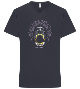 Hungry Dogs Design - Basic men's v-neck t-shirt