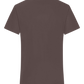 Hungry Dogs Design - Basic men's v-neck t-shirt_DARK GRAY_back