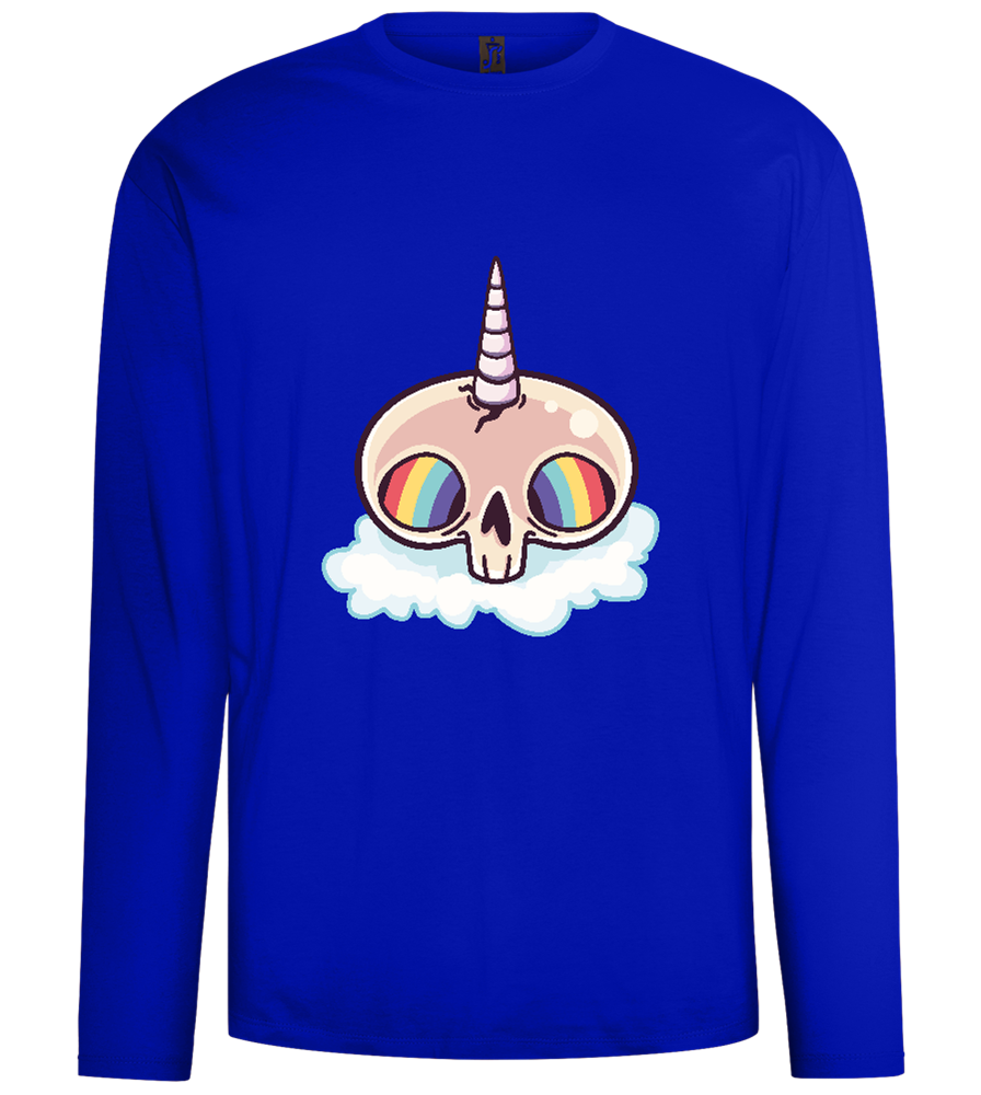 Unicorn Rainbow Design - Comfort men's long sleeve t-shirt_OVERSEAS_front