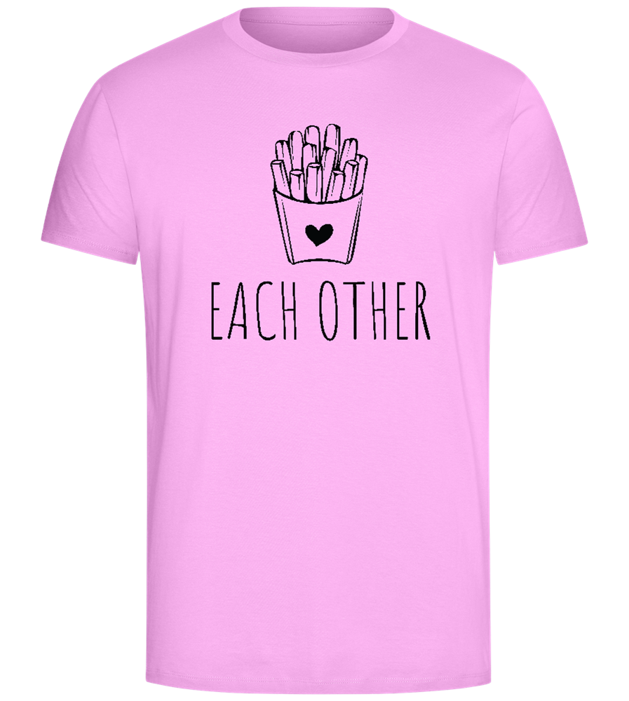 Each Other Design - Comfort Unisex T-Shirt_CANDY PINK_front