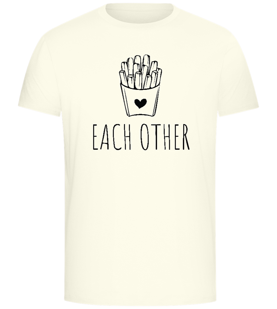 Each Other Design - Comfort Unisex T-Shirt_ECRU_front