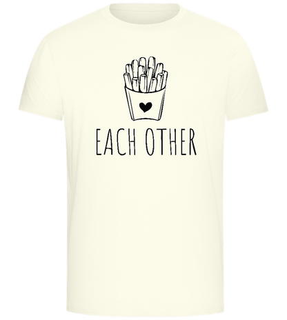 Each Other Design - Comfort Unisex T-Shirt_ECRU_front