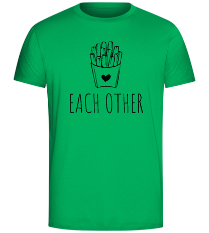 Each Other Design - Comfort Unisex T-Shirt_SPRING GREEN_front