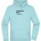 You Can Pet It Design - Premium Essential Unisex Hoodie_POOL BLUE_front