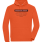 Graduation Speech Design - Comfort unisex hoodie_BURNT ORANGE_front