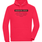 Graduation Speech Design - Comfort unisex hoodie_RED_front