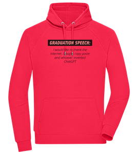 Graduation Speech Design - Comfort unisex hoodie