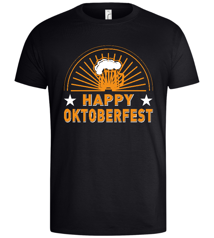 Happy Oktoberfest Design - Basic men's t-shirt_MARINE_front