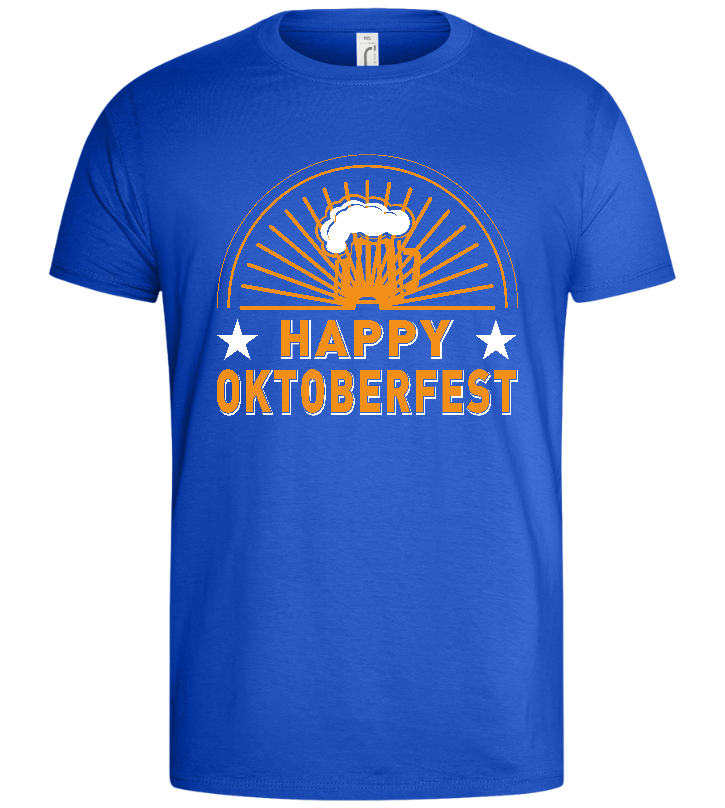 Happy Oktoberfest Design - Basic men's t-shirt_ROYAL_front