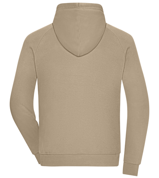 What The Buck Design - Comfort unisex hoodie_KHAKI_back