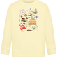 Autumn Vibes Design - Comfort Kids Sweater_AMARELO CLARO_front