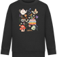 Autumn Vibes Design - Comfort Kids Sweater_BLACK_front