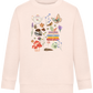 Autumn Vibes Design - Comfort Kids Sweater_LIGHT PEACH ROSE_front