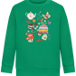 Autumn Vibes Design - Comfort Kids Sweater_MEADOW GREEN_front