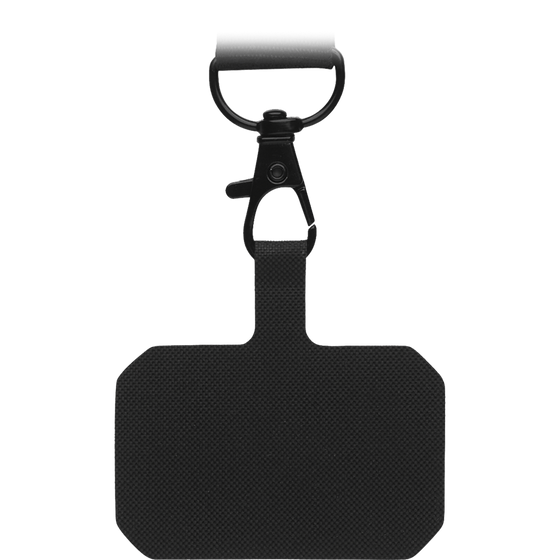 Phone Holder Lanyard_BLACK_front