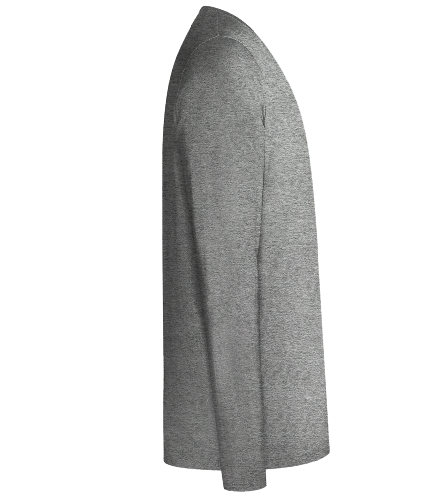 Talk to the Paw Design - Premium men's long sleeve t-shirt_ORION GREY_right