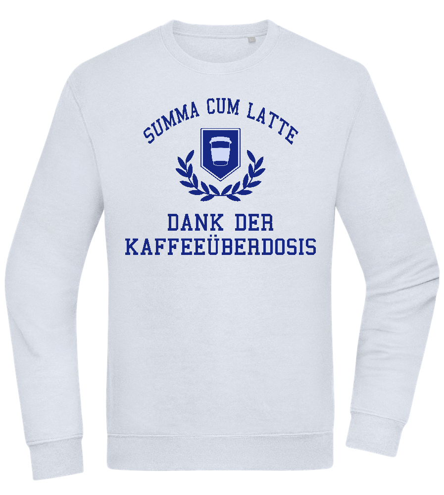 Kaffeeüberdosis Design - Comfort Essential Unisex Sweater_CREAMY BLUE_front