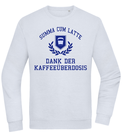 Kaffeeüberdosis Design - Comfort Essential Unisex Sweater_CREAMY BLUE_front