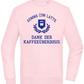 Kaffeeüberdosis Design - Comfort Essential Unisex Sweater_LIGHT PEACH ROSE_front