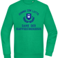 Kaffeeüberdosis Design - Comfort Essential Unisex Sweater_MEADOW GREEN_front