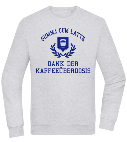 Kaffeeüberdosis Design - Comfort Essential Unisex Sweater_ORION GREY II_front