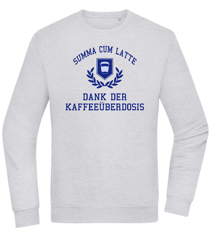 Kaffeeüberdosis Design - Comfort Essential Unisex Sweater_ORION GREY II_front