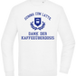 Kaffeeüberdosis Design - Comfort Essential Unisex Sweater_WHITE_front