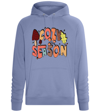 Cozy Season Design - Comfort unisex hoodie_BLUE_front