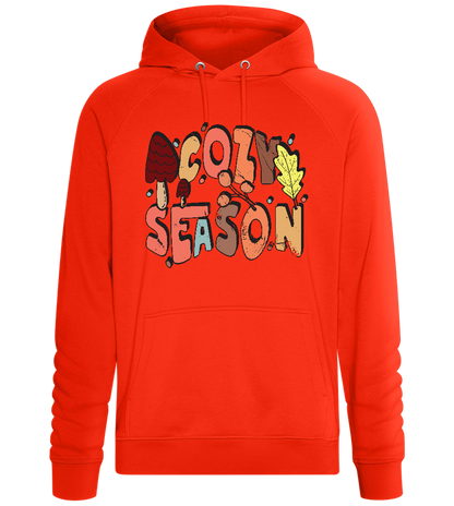 Cozy Season Design - Comfort unisex hoodie_BURNT ORANGE_front