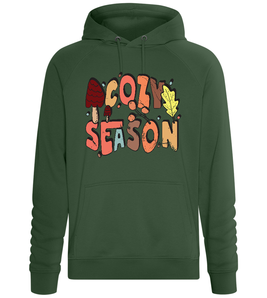 Cozy Season Design - Comfort unisex hoodie_GREEN BOTTLE_front