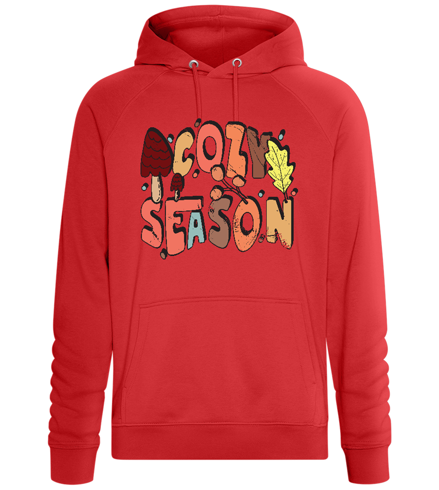 Cozy Season Design - Comfort unisex hoodie_RED_front