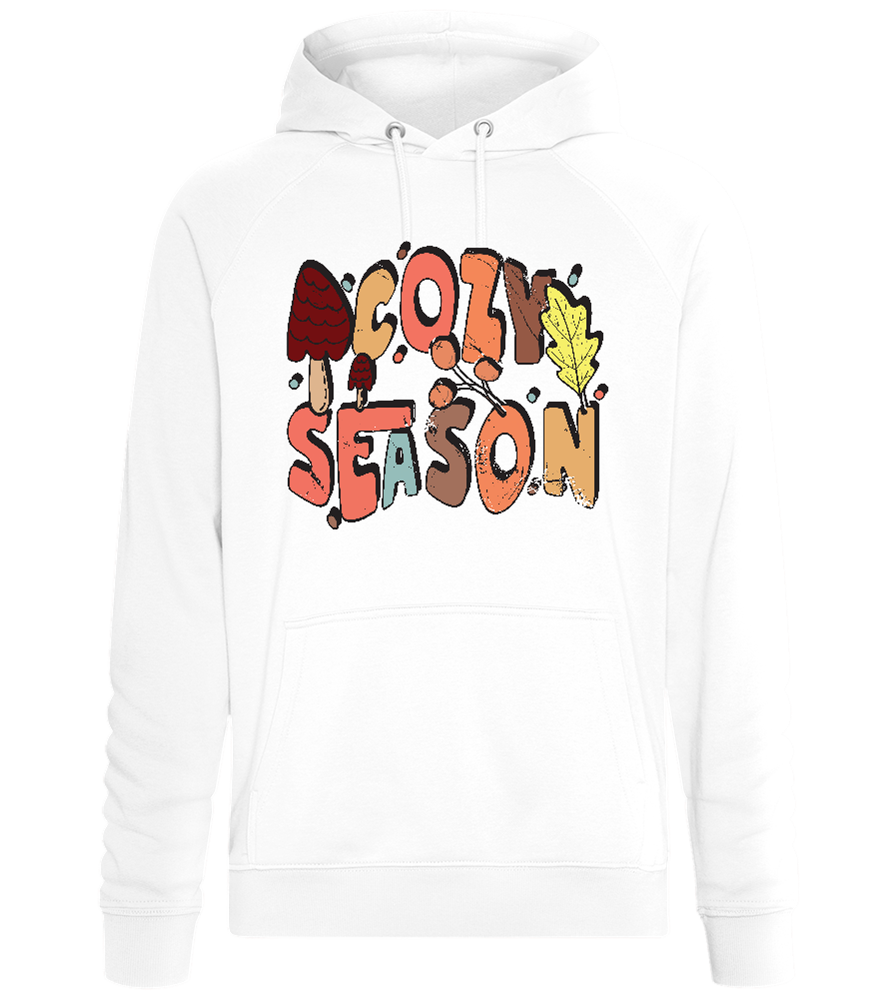 Cozy Season Design - Comfort unisex hoodie_WHITE_front