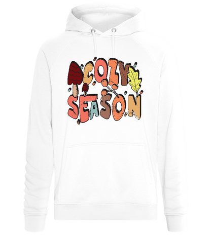 Cozy Season Design - Comfort unisex hoodie_WHITE_front