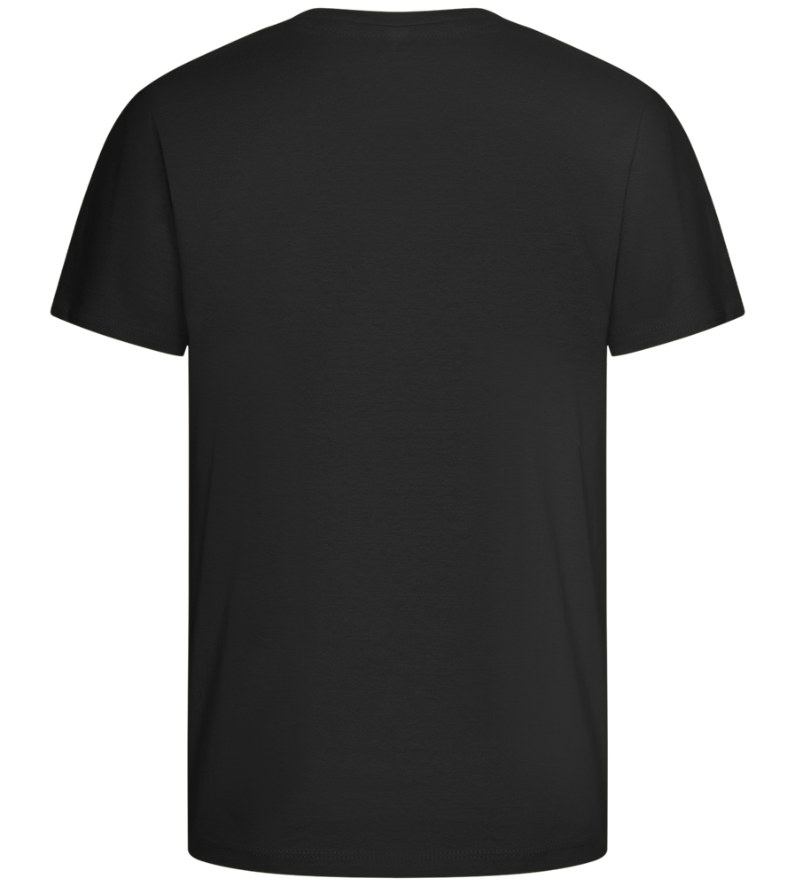 Time To Level Up Design - Comfort kids fitted t-shirt_DEEP BLACK_back