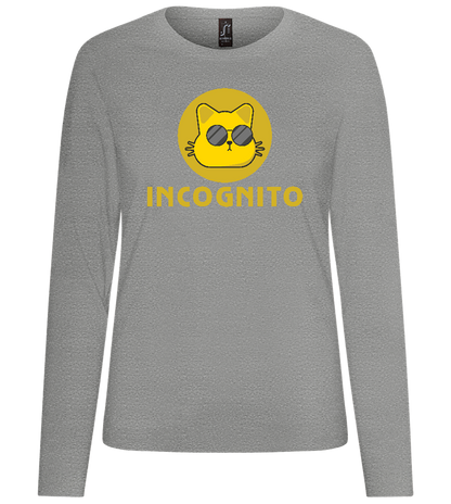 Incognito Design - Premium Women´s long sleeve t-shirt_ORION GREY_front