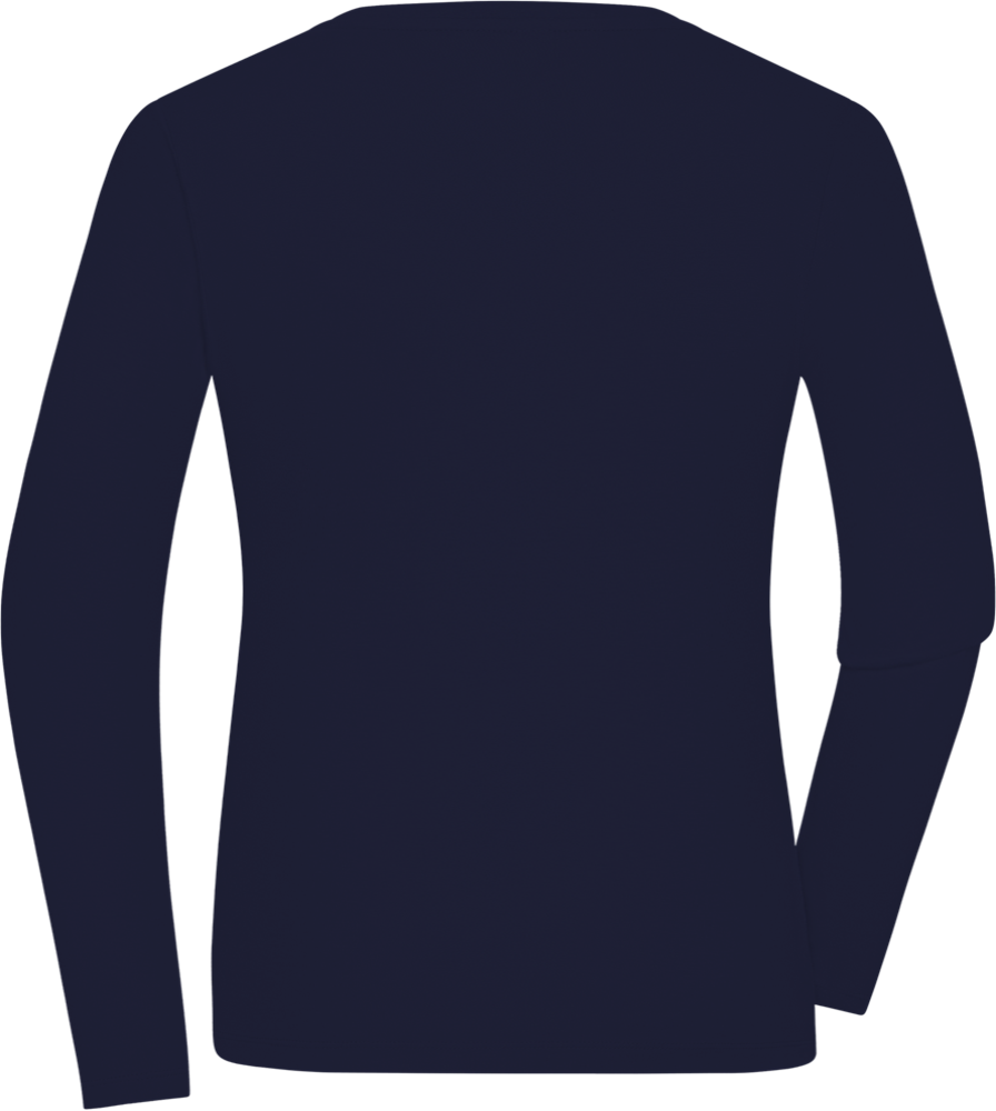 Incognito Design - Premium Women´s long sleeve t-shirt_FRENCH NAVY_back