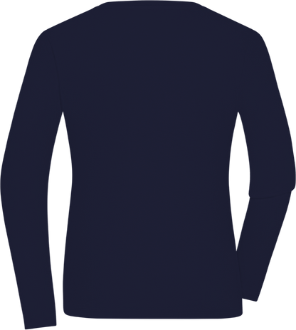 Incognito Design - Premium Women´s long sleeve t-shirt_FRENCH NAVY_back