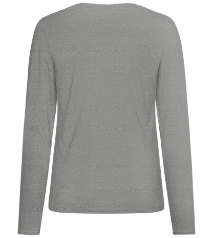 Incognito Design - Premium Women´s long sleeve t-shirt_ORION GREY_back