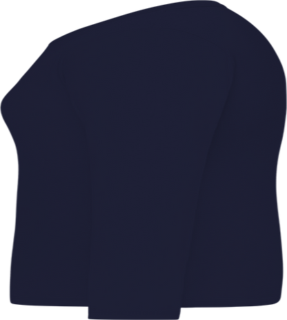 Incognito Design - Premium Women´s long sleeve t-shirt_FRENCH NAVY_left