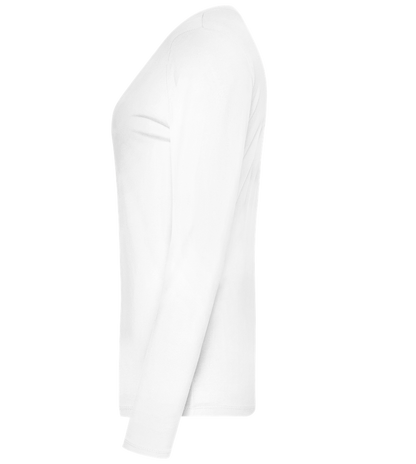 Incognito Design - Premium Women´s long sleeve t-shirt_WHITE_left