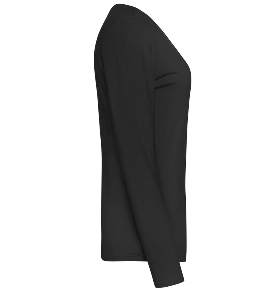 Incognito Design - Premium Women´s long sleeve t-shirt_DEEP BLACK_right