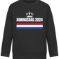 Kingsday Flag Design - Comfort Kids Sweater_BLACK_front