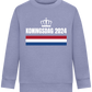 Kingsday Flag Design - Comfort Kids Sweater_BLUE_front