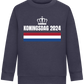 Kingsday Flag Design - Comfort Kids Sweater_FRENCH NAVY_front