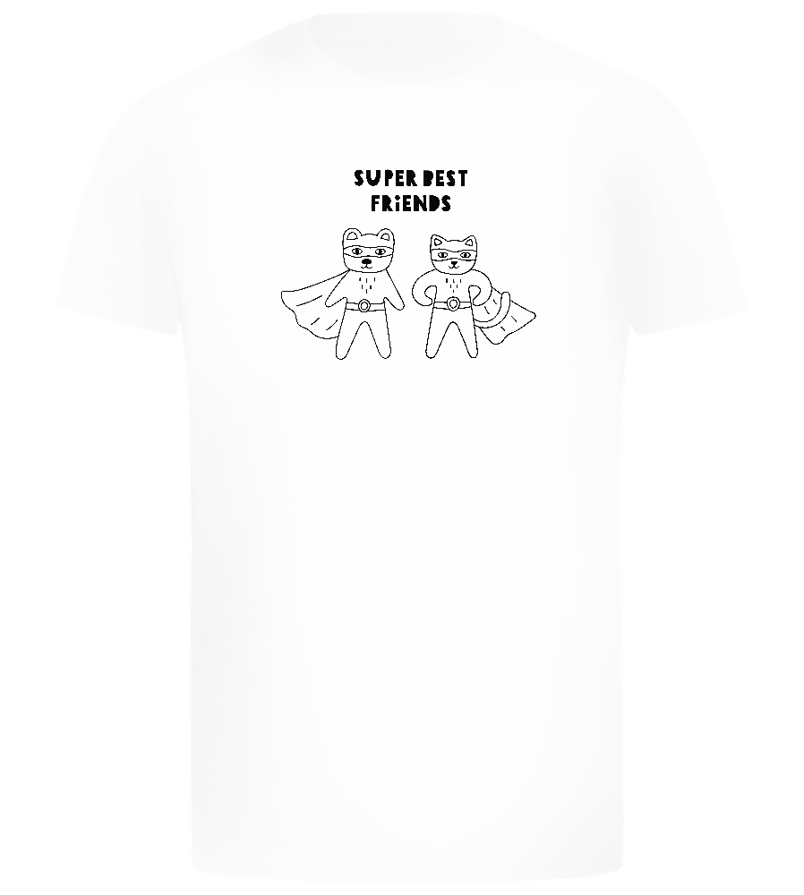 Super BBF Design - Comfort boys fitted t-shirt_WHITE_front